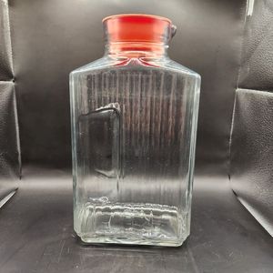 Anchor Hocking 1/2 Gal Glass Refrigerator Juice/Water Container